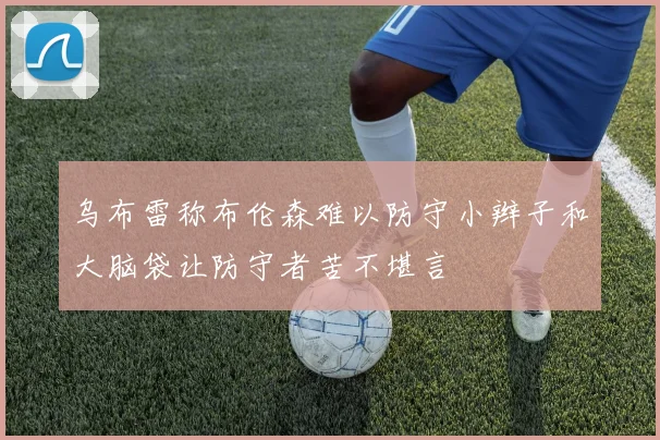 乌布雷称布伦森难以防守小辫子和大脑袋让防守者苦不堪言